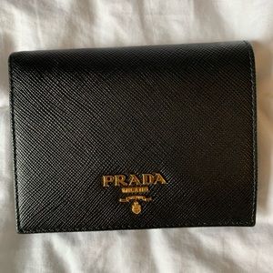 Prada Small Saffiano Leather Wallet